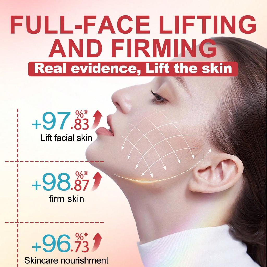 1/5/10 PCSV Lifting Facial Mask, Moisturizing And Brightening The Neck, Tightening The Double Chin
