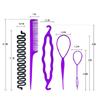 DIY Accessories Hair Modelling Tool Kit Magic Fast Spiral Hair Braid Braiding