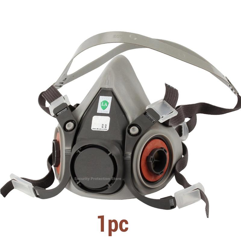 

5/3/1 шт. 6200 Половина лицевой маски Респиратор Органическая защита Пылезащитная маска против дымки Картина Распыление Защитная маска