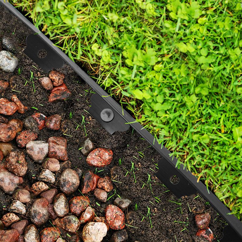 Garden Fence Decoration Buildings Outdoor Border Lawn Edge Panels Isolator Accessories Collars Plastic  Landscaping Edging Tools