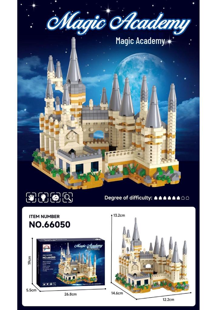Great Wall Micro-Granule Blocks: Challenging Educational Assembly Toy for Adults, Boys, and Girls