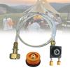 Draagbare Gasfles Adapter Veilig Duurzaamheid Gas Converter Gasfornuis Adapter voor Buiten Koken