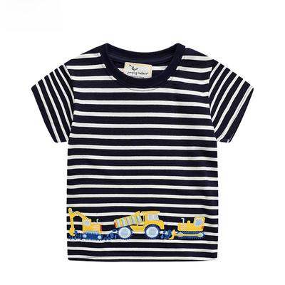 2024 New Summer Baby Boys' Short-Sleeved T-Shirt