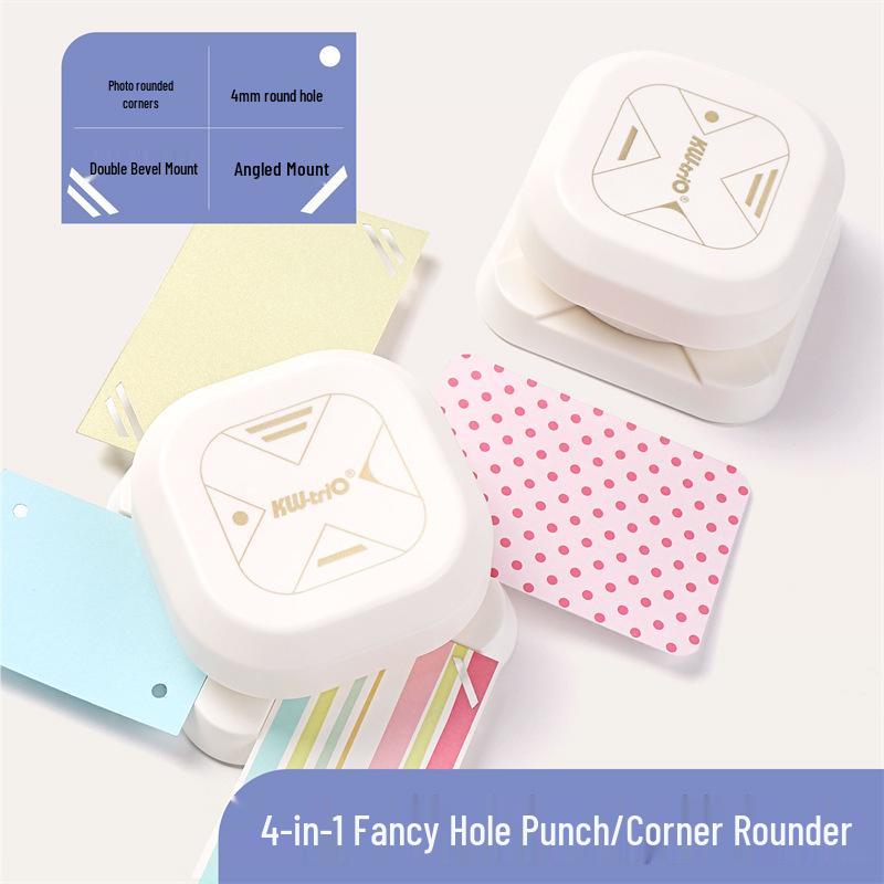 4-in-1 Card Making Punch & Embosser Tool