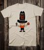 Retro Ad Art Tee T Shirt Vtg 100% Cotton Arbys Roast Beef Kid 60s