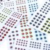 183 Peças Adesivo de Olhos para Pesca DIY Olho Simulação Pesca com Mosca Olhos 3D de Peixe Isca Olhos de Peixe Olhos de Isca de Pesca Olhos Artificiais de Peixe