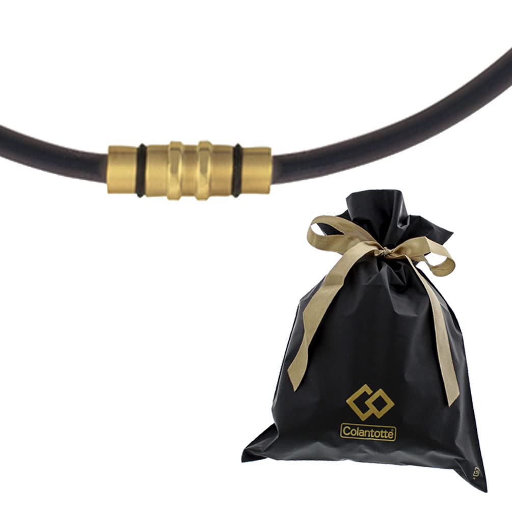 

Present Wrapping Colantotte Magnetic Necklace Crest Premium Color Necklace Limited Gift Set [Colantotte Included] (Premium Gold, M)