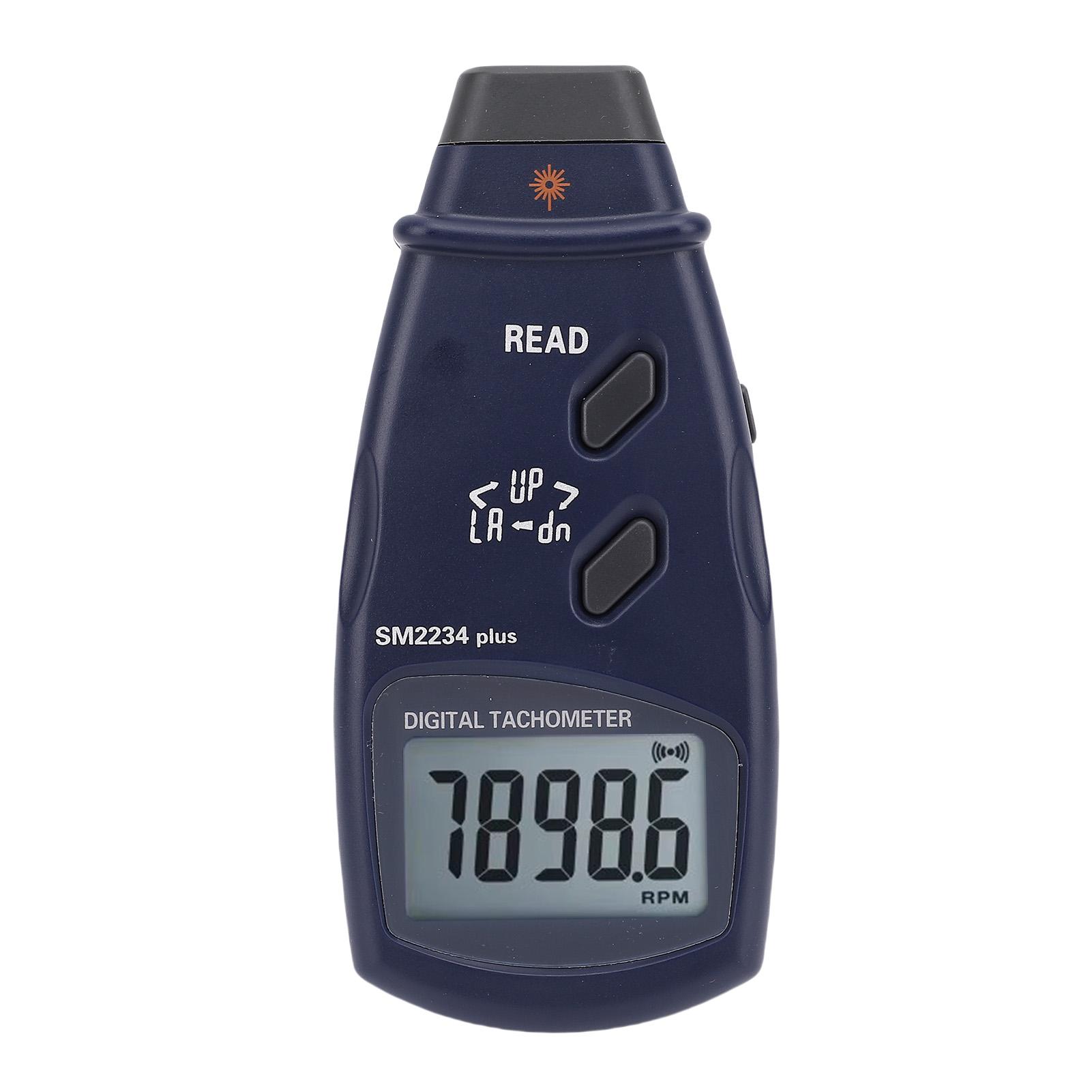 

Цифровой тахометр ЖК-дисплей Портативный фотоэлектрический измеритель оборотов для двигателя вентилятора автомобиля лодки