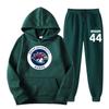 Mens Casual Tracksuit Hoodie Set Sportswear Campus Style Long Sleeve Fall Season