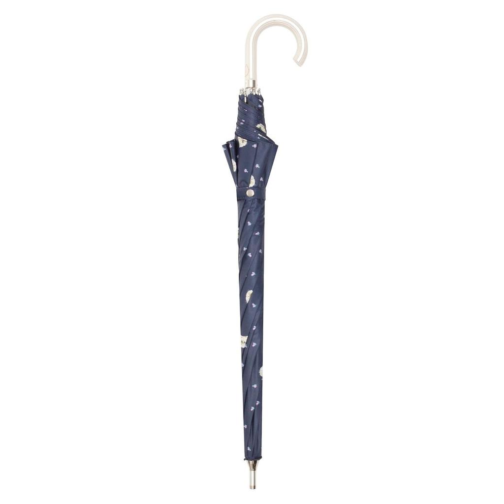 Moonbat Long Perfect for and Rain or Premium Light Heat and UV Blue [Paul & Joe] Women's Parasol, Commuting, School, Shine, Blocking, Protection,
