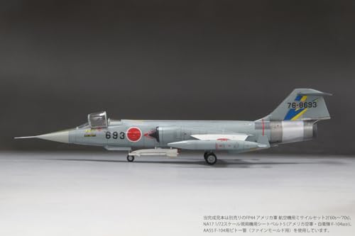 Fine Molds 1/72 Jet Aircraft Series Air Self-Defense Force F-104J Fighter "Eiko" Plastic Model FF07 (Airplane)