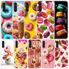 Macaron Ice Cream Cake Doughnut Phone Case For Samsung Galaxy A56 A55 A54 A53 A16 A15 A14 A13 A36 A35 A34 A33 A26 A25 A24 A23 A0