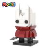 MOOXI Multiple Games OW Hollow Knight: Silksong Mushroom Head DIY Diorama Adults Building Block Set Children Toy MOC Bricks Gift