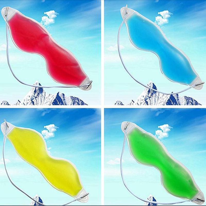 1Pc Gel Eye Mask Cold Pack Warm Heat Ice Sleeping Tired Mask Eye Care