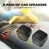 2Pcs Car Mini Tweeter Speaker 12V DC High Pitch Speaker 500W Super Power Audio 5A Mini Square Audio Speaker for Car Audio System