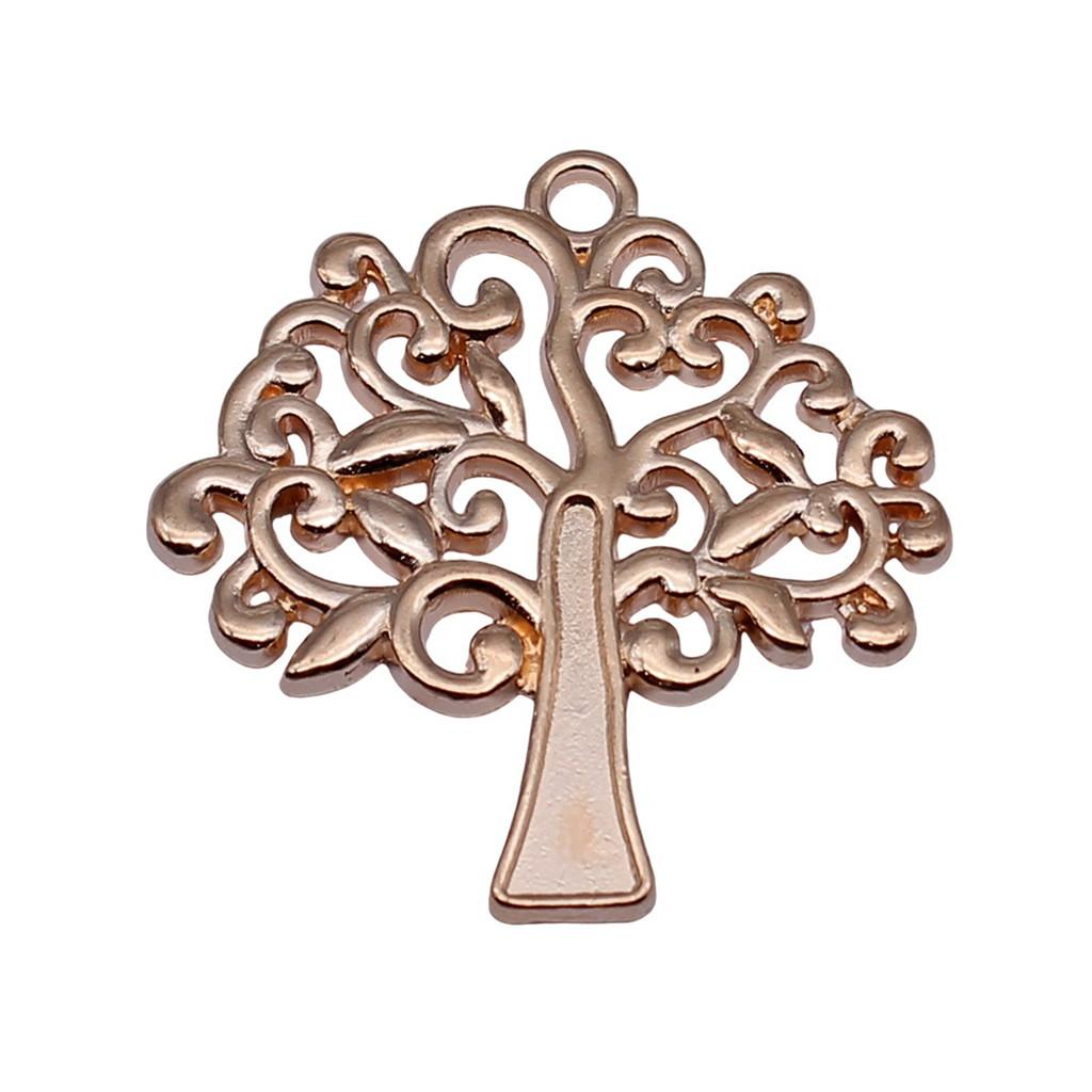 Tree Of Life Charms Antique Round Pendants For Spiritual DIY Jewelry