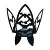 62KD DIY Halloween Iron Pumpkin Bat Holder Festive Desktop Decoration Ornament Candlestick