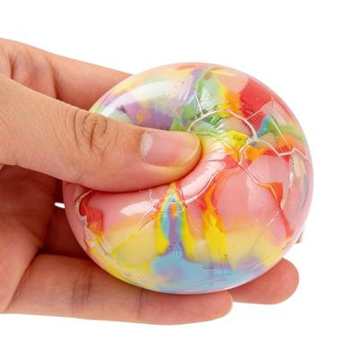 Creative Crispy Skin Ball Squishys Toy  Stress Relieving Handmade Ball Squeezing Toy Soothing Relieving Stress Sensory Toys
