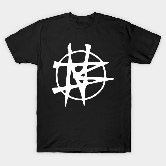 

Men Black Print T-shirt Nailbomb The Sound Of Controlled Chaosss And Unforgiving Truth No-Cut Transfer Paper Print Cotton Tshirt XL