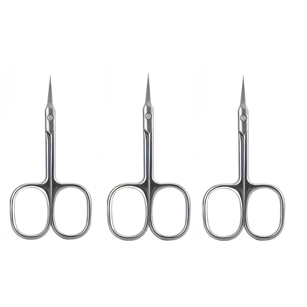 Precision Beauty Scissors Dead Skin Eyebrow Eyelash Trimming Stainless Steel Beauty Tools Eyebrow Trimming Scissors Eyelash