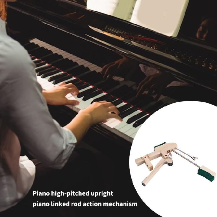 Quiet Performances Piano Action Linkage Universals Wood Piano Action Mechanism for Home Practice and Studio Use