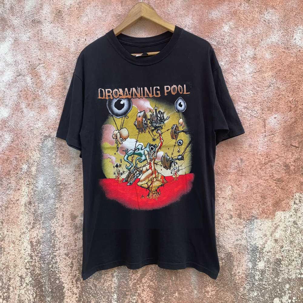 Drowning Pool  Band Music For Lovers T-shirt S to 5XL NE359 Unisex T-Shirt L