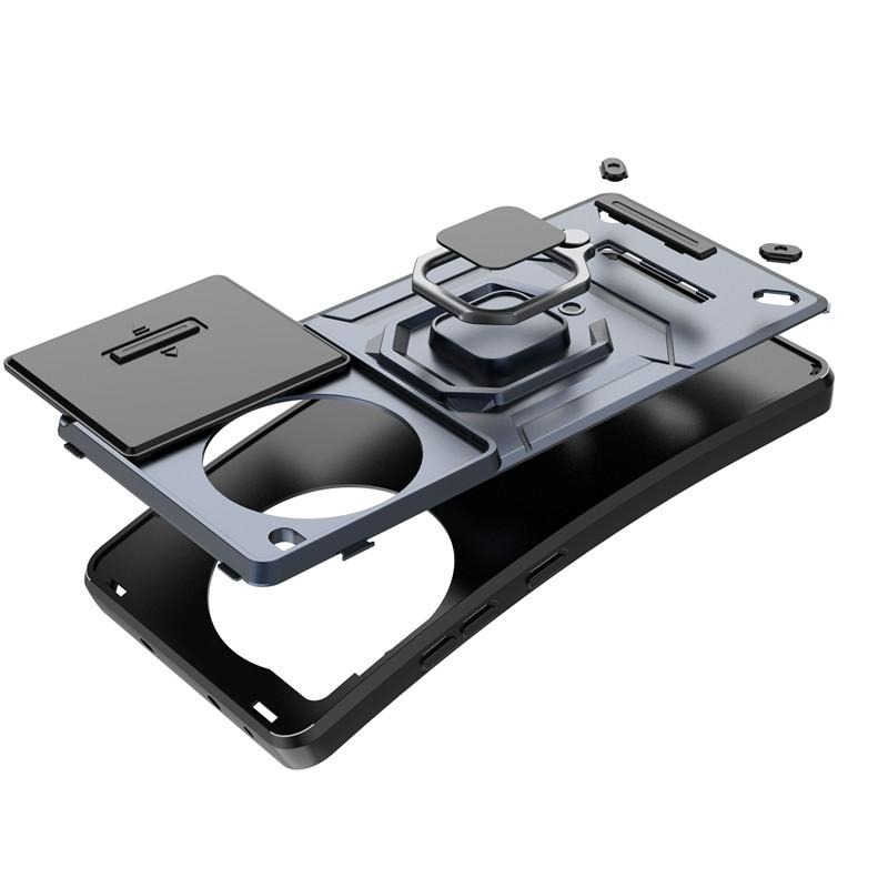 For OnePlus ACE 3 Pro Case Slide Camera Len Cases OnePlus ACE 3 Pro Cover Shockproof Armor PC TPU Cover For OnePlus ACE 3 Pro