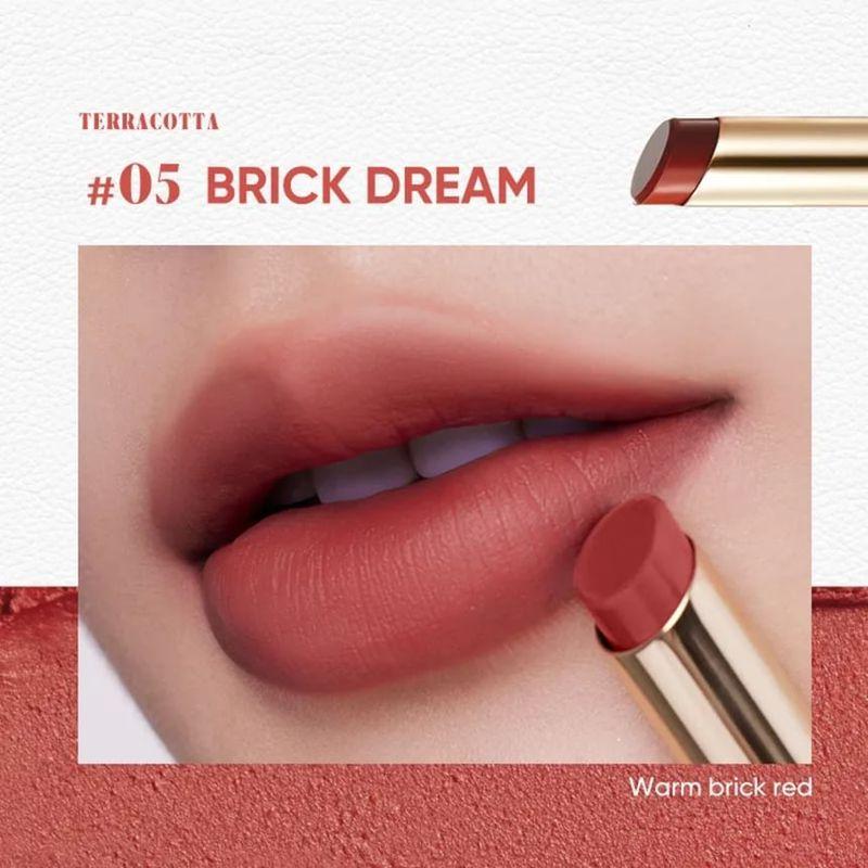 Judydoll - Nappa Slim Matte Lipstick - 5 Colors