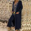 Womens Long Cardigan Sweaters Hooded Knitted Oversized Sweater Coat