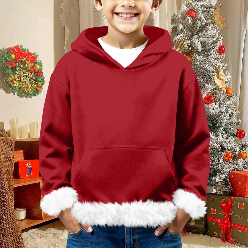Children's Sweatshirt Girls Boys Long Sleeve Lightweight Casual Hoodie Loose Comfortable  Sweatshirt