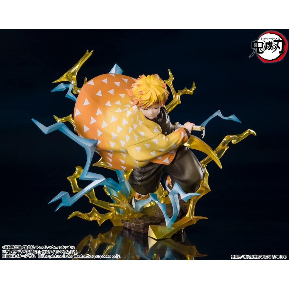 Figuarts ZERO Kimetsu No Yaiba Zenitsu Agatsuma Lightning Issen Approximately 150mm PVC&ABS Painted Finished Figure