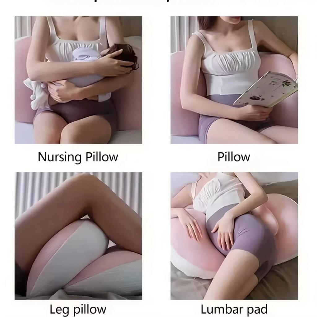 Pregnant Women Sleep On The Side of The Pillow Stomach Multi-functional Relief Waist Leg Support U-shaped Pillow Pregnancy