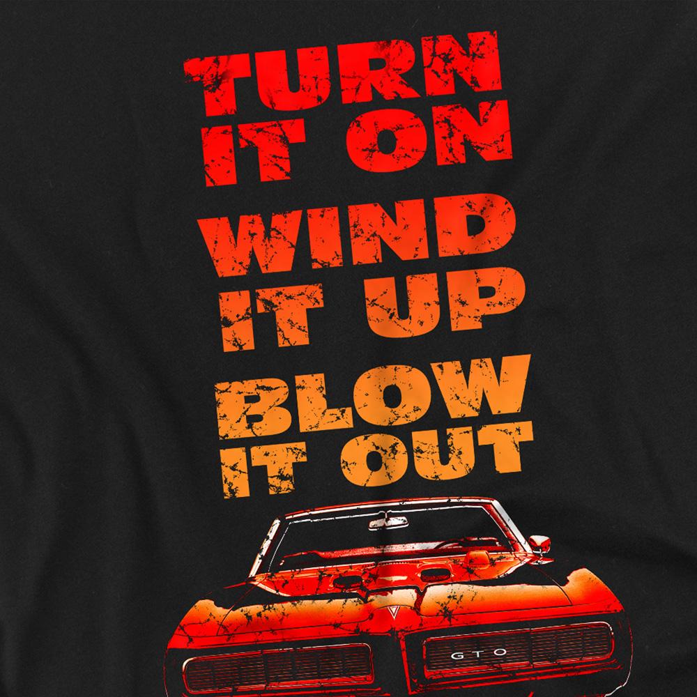 Pontiac Unisex Adult Blow It Out Gto T-Shirt