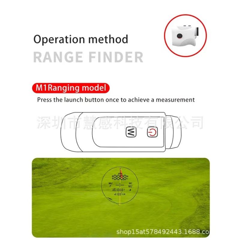 Nowy dalmierz laserowy do golfa z transmisją AI i kompensacją kąta drgań dla teleskopu magnetycznego 1200Y