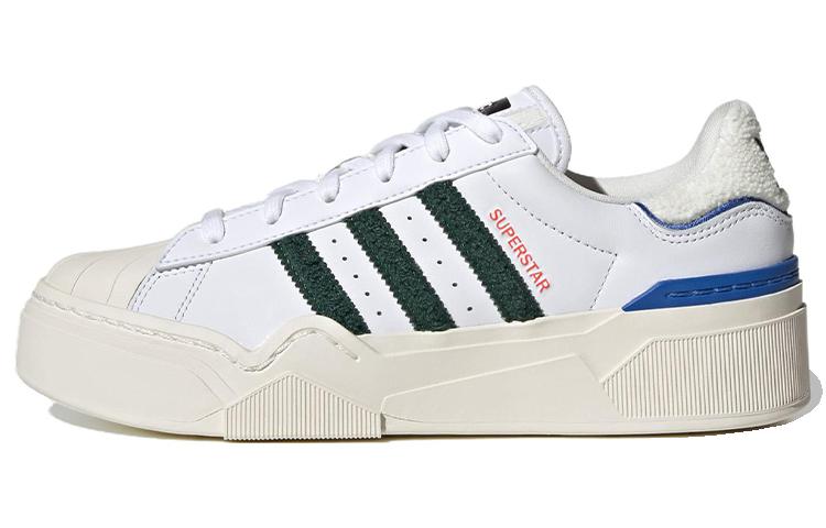 Superstar Wmns Adidas Originals Bonega 2B  White Green Royal  Women s HQ9884 42