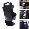 Universal Vehicle Car Truck Door Mount Drink Bottle Cup Holder Stand Black