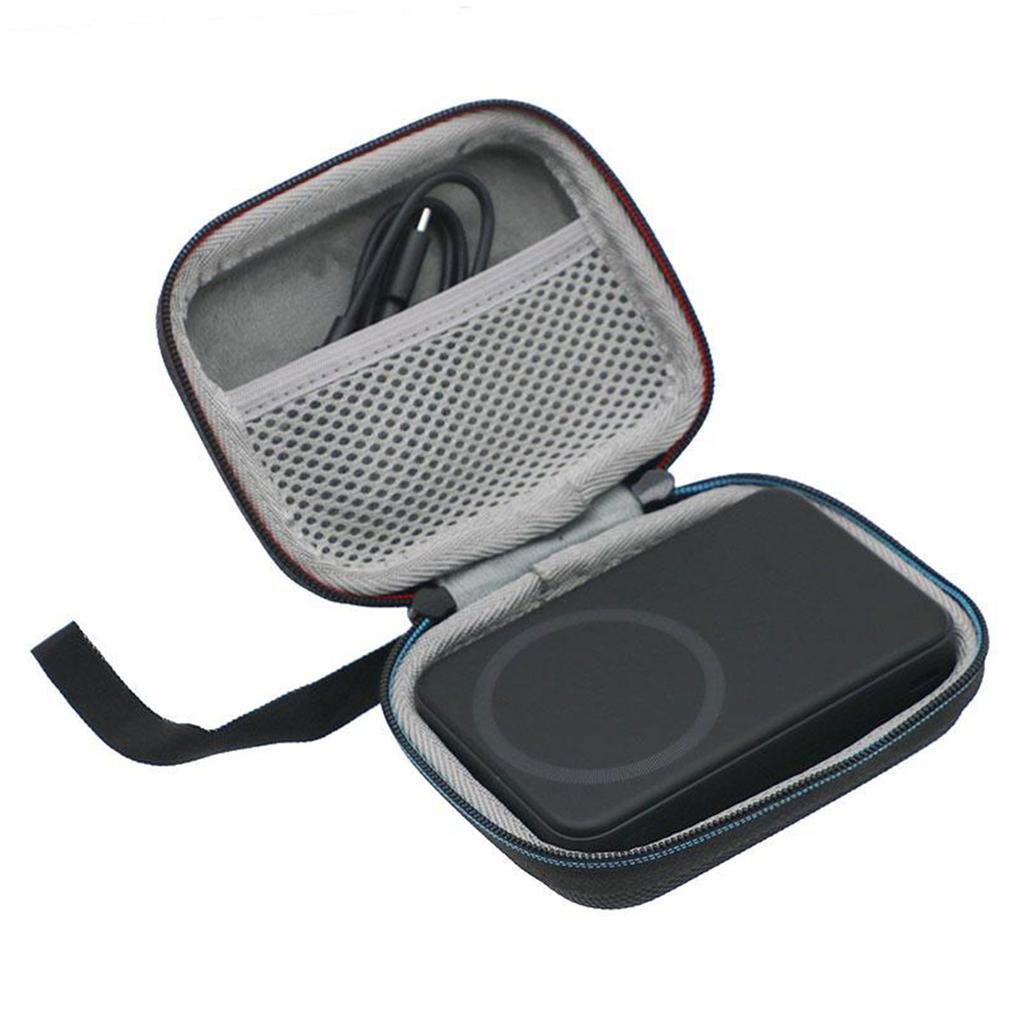 Carrying Case Hard Storage Case Electronics Organizer for Anker 15W Power Bank Portable Travel Case Bag