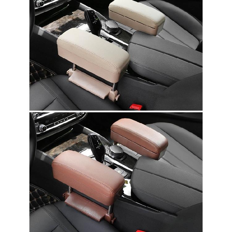 PU Leather Car Armrest Pad Cover Mat Auto for Seat Armrests Box Pads Protector M