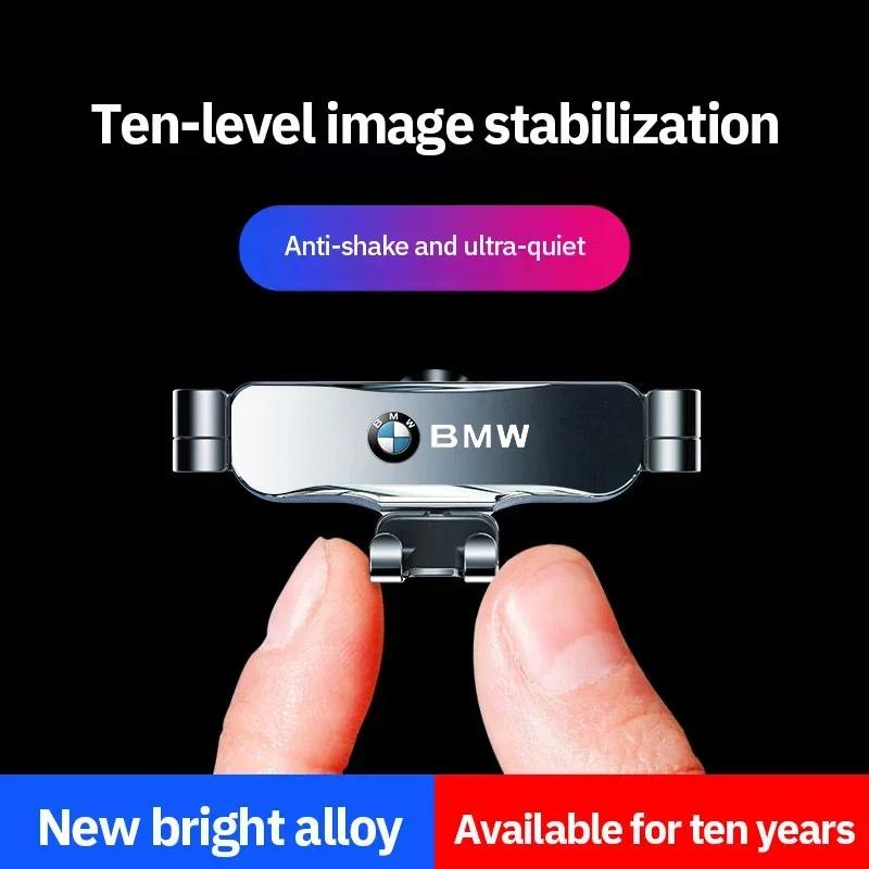 Gravity Car Phone Holder Air Vent Clip Mount Mobile Cell Phone Stand For BMW E46 E90 E60 F10 F30 E39 E36 F20 E87 G30 Accessories