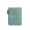 RFID Anti-theft Brush Wallet, Short Zipper Wallet, Large Capacity Women's Change Purse