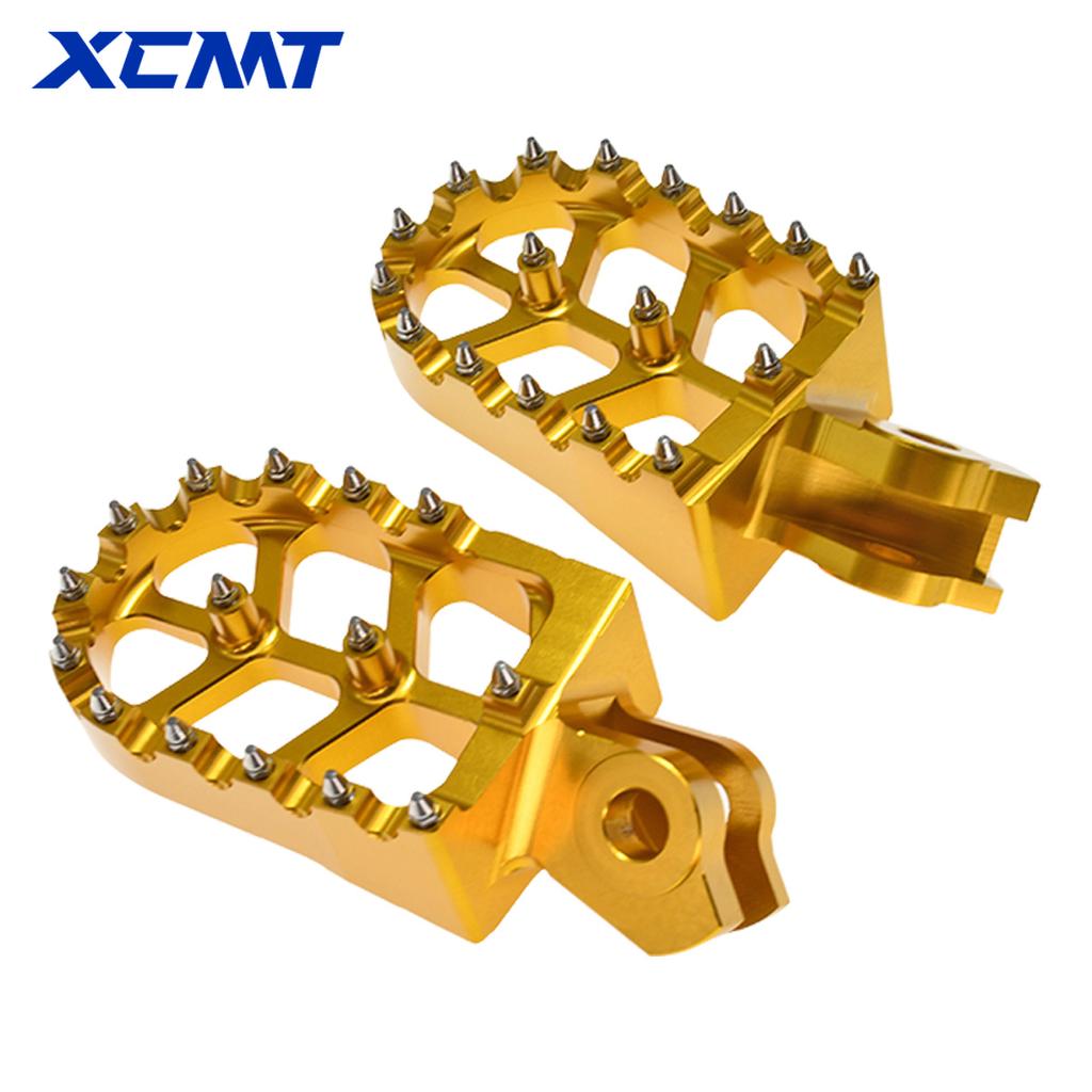 Motorcycle Universal Accessory CNC 6061-T6 Footrest Footpegs Foot Pegs Rests For Suzuki RMZ250 RMZ450 2005-2009 RMZ 250 450
