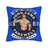 John Cena Square Pillowcases Polyester Home Farewell Tour Wrestling Cushion Case Cute Decorative Pillow Cover 40*40