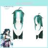 Genshin Impact Xiao Cosplay Wig Inky Blue Woman Hair Carnival Party Prop Gift
