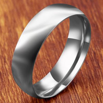 Ring Men Fashion Titanium Steel Black Classic Ring For Men Wedding Bands Male Jewelry 6