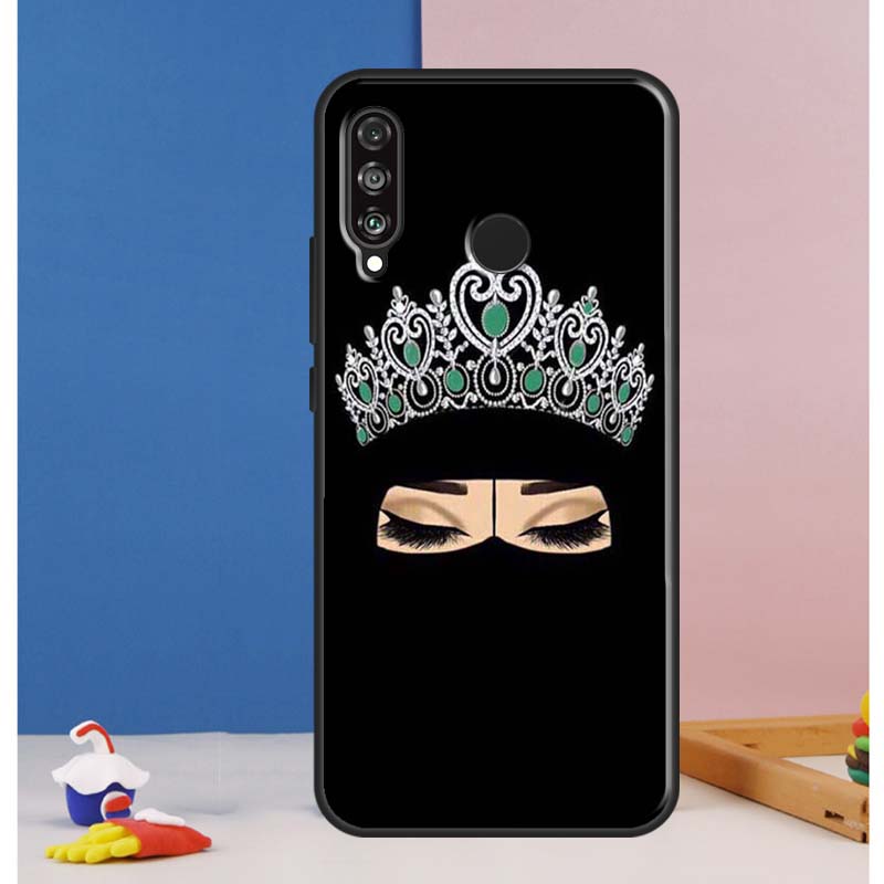 Arabic Muslim Islamic Girl Eyes Case For Huawei Nova Y73 Y72 Y70 Y90 Y60 Y61 Y91 12s 12i 11i 8i 9 10 SE P30 P40 Lite P60 Pro