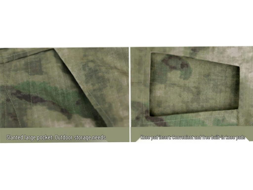 Tactical Python Pattern Camouflage Training Suit - Slim Fit, Wear-Resistant Outdoor Uniform