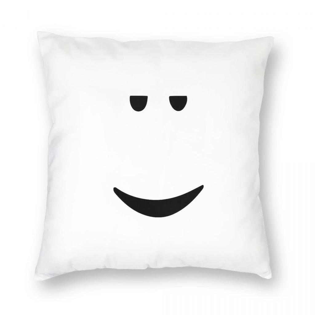 Chill Face Square Pillowcase Polyester Linen Velvet Pattern Zip Decorative Sofa Cushion Cover
