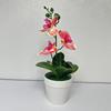 Compact Design Fake Flower Plant Phalaenopsis Bonsai Easy To Style