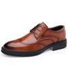 Fashion New Soft Comfort Baroque Brand Carved Oxford Shoes Non Slip Flat Bottomed Pointed Tip Men Office Business Quality Oxford Shoes