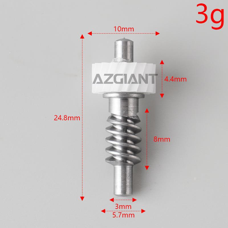 Replacement Worm Gear for Folding Rearview Mirror, Compatible with Honda Jazz 2014-2021